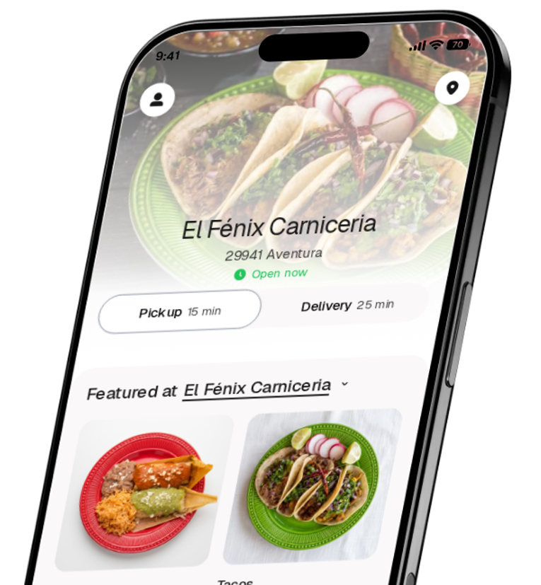 El Fénix Carniceria app preview